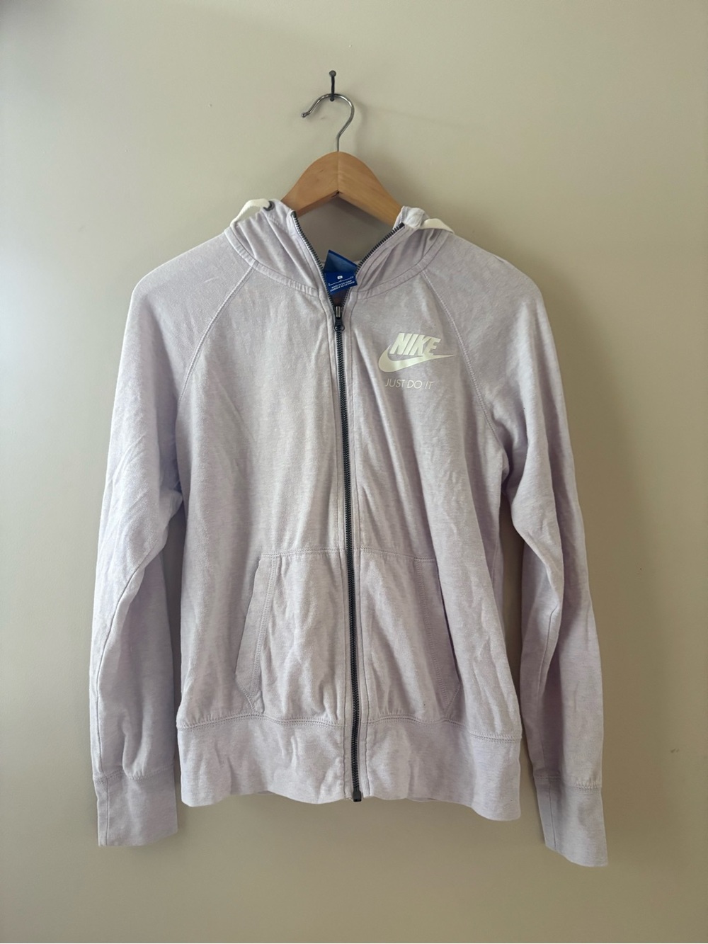 Nike Women's Light Lavender Zip-Up Hoodie Jacket